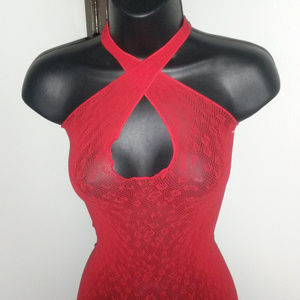 Fishnet Gown & G-String Set